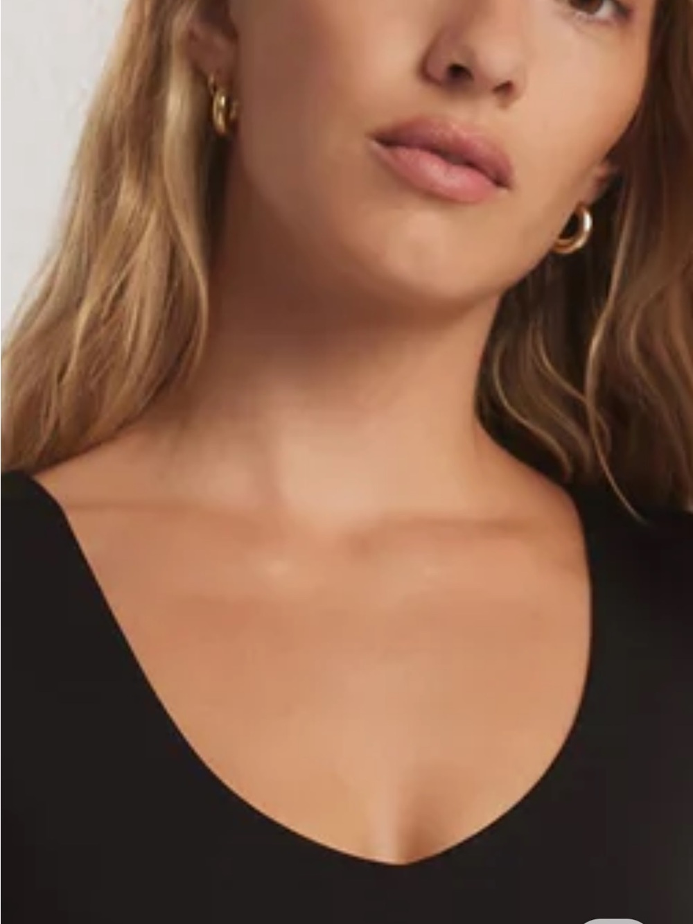 Z Supply Black V-Neck Camisole and White pair